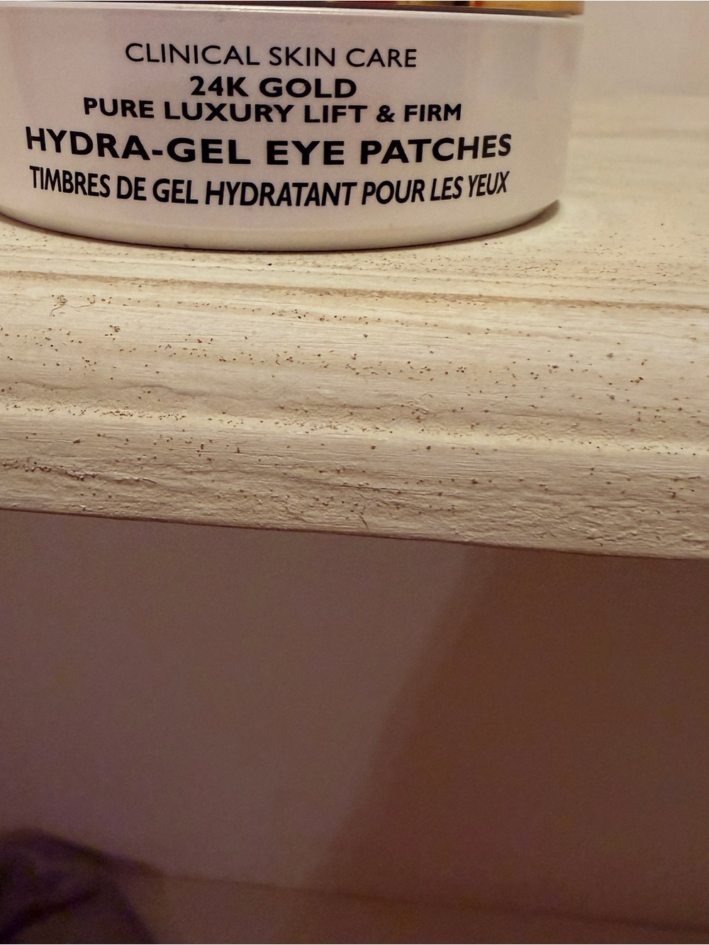 Peter Thomas Roth Gold and White Eye Patches - Radiance Boost